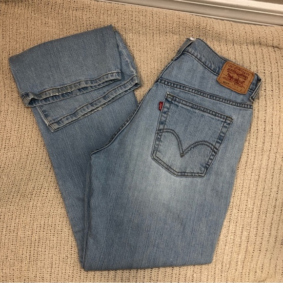 Levi’s Y2K Nouveau Boot Cut Stretch Cotton Blend Light Blue Wash 515 Jeans 10/L - Picture 14 of 14